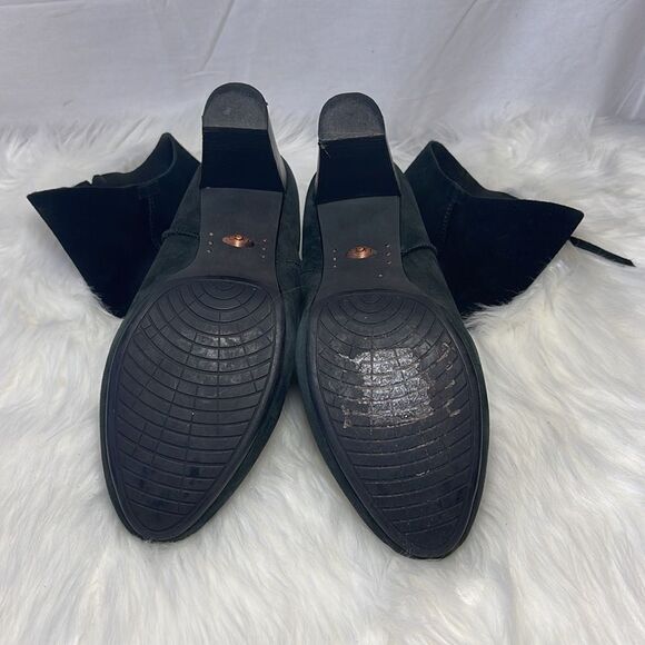 UGG Athena Leather/Suede Zip Boots Style S/N 1008701 Sz 9.5 - Picture 8 of 9